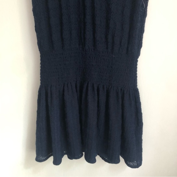 Ramy Brook Size Small Parker Mini Dress In Navy - Picture 4 of 9